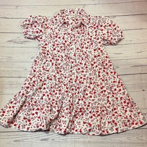 Eliza J. 💯 % cotton Buttondown floral dress